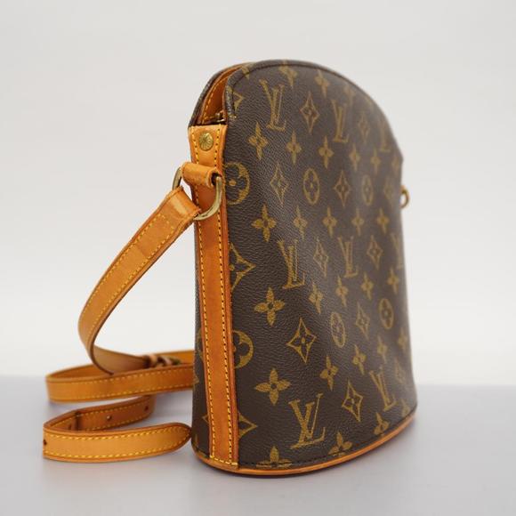 Louis Vuitton Shoulder Bag Monogram Drouot Brown - Picture 2 of 12